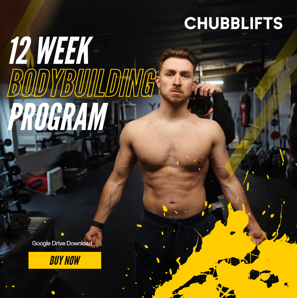 12 Week Bodybuilding Program | 5 Day Split – ChubbLifts